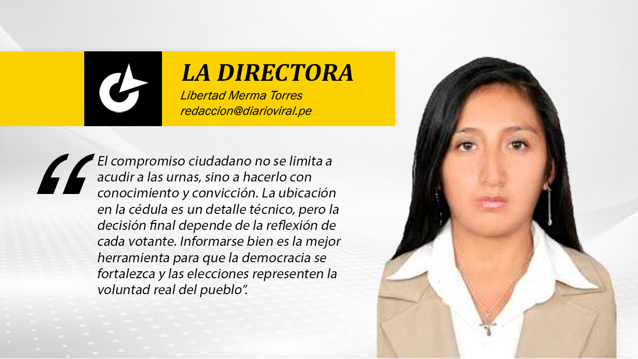 Sorteo clave en  la cédula electoral